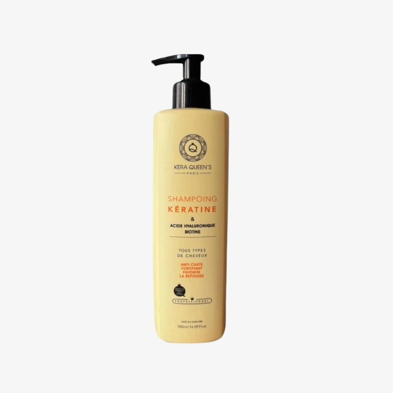 Keratin and Hyaluronic Acid and Biotin Shampoo 500 ML
